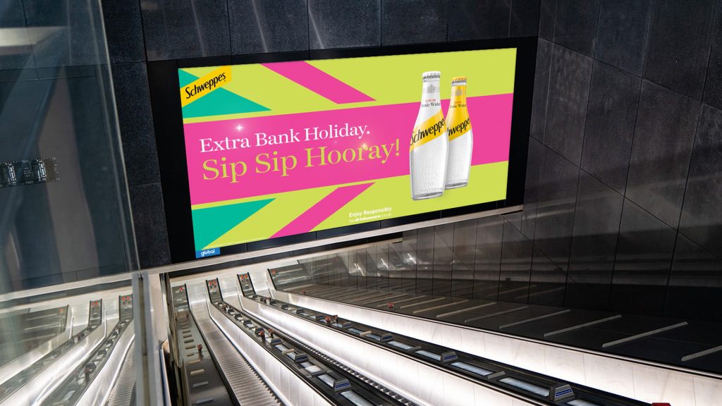 London Underground Advert Design Example